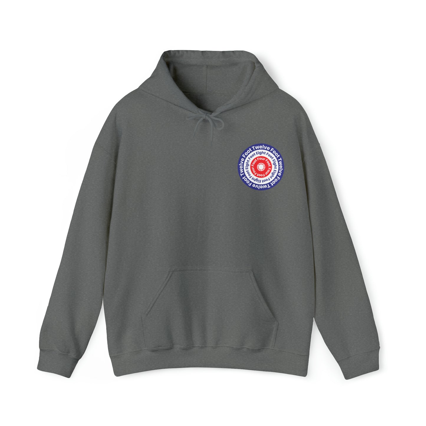 12 8 4 Full House Curling Hoodie Unisex Heavy Blend™ Hooded Sweatshirt