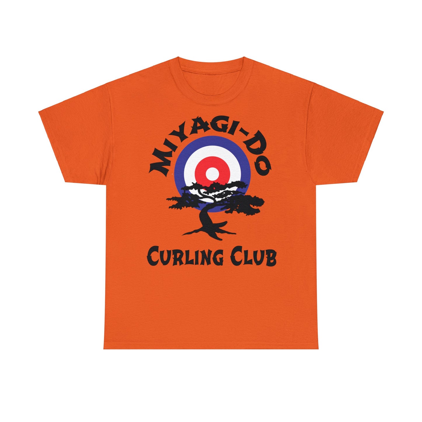 Miyagi Do Curling Club Unisex Heavy Cotton Tee
