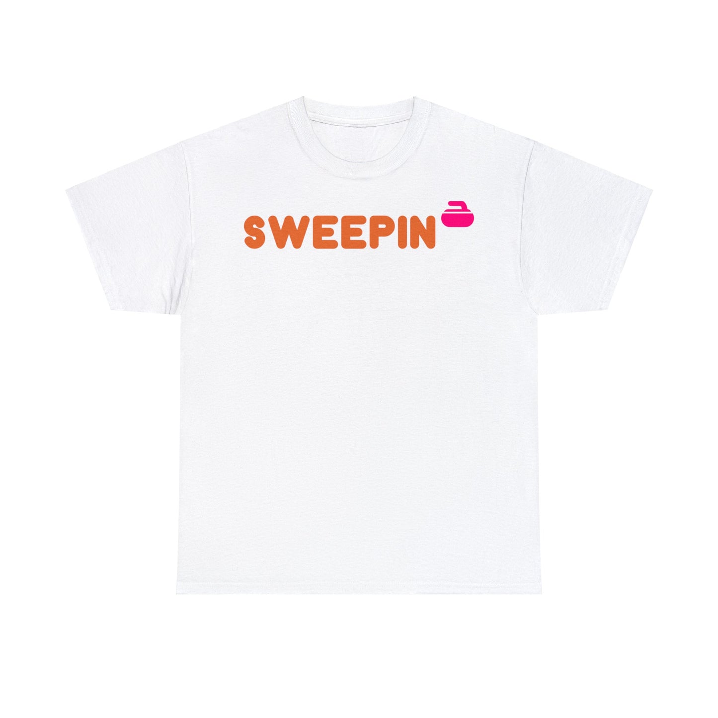Sweepin Curling Unisex Heavy Cotton Tee