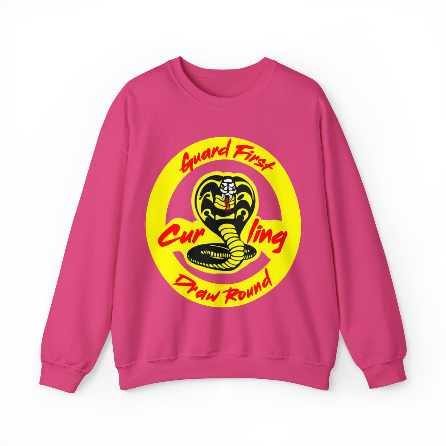 No Mercy Curling Unisex Heavy Blend™ Crewneck Sweatshirt