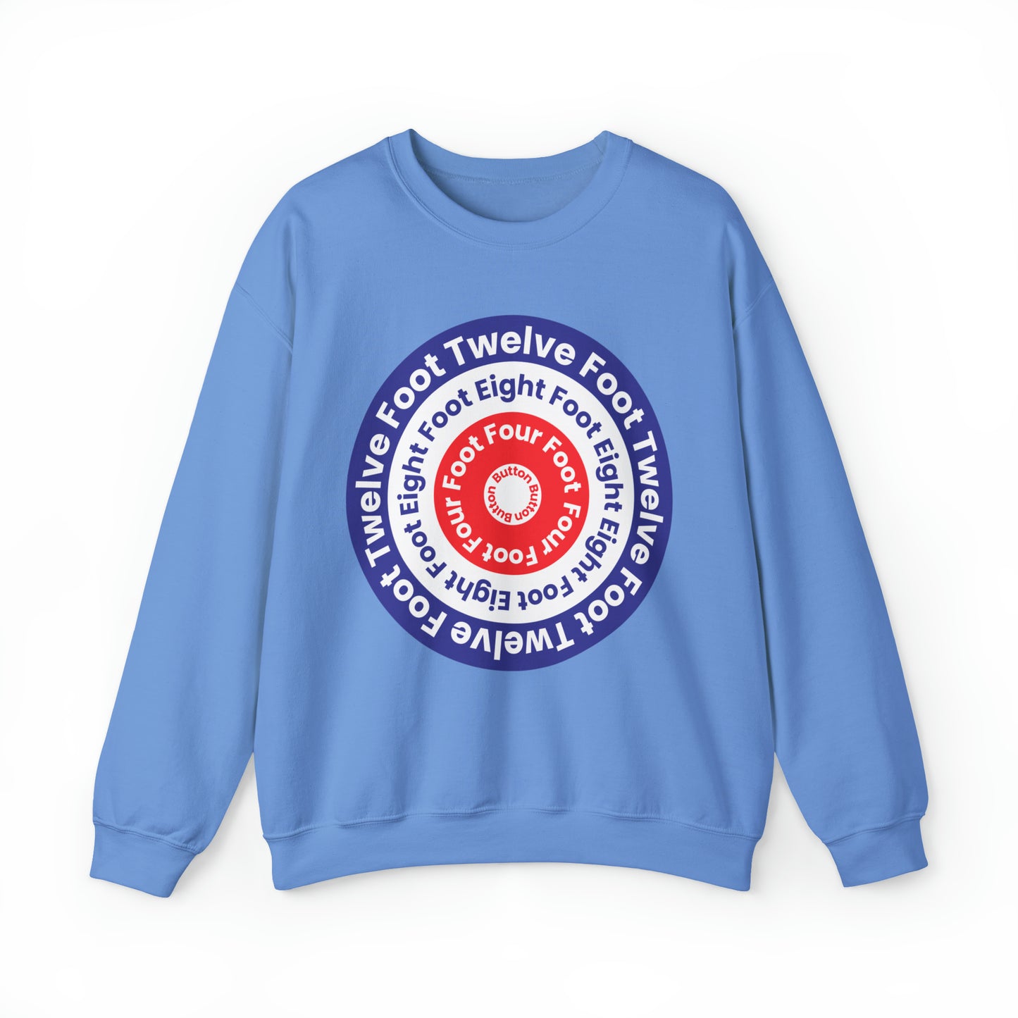 12 8 4 Full House Curling Club Unisex Heavy Blend™ Crewneck Sweatshirt