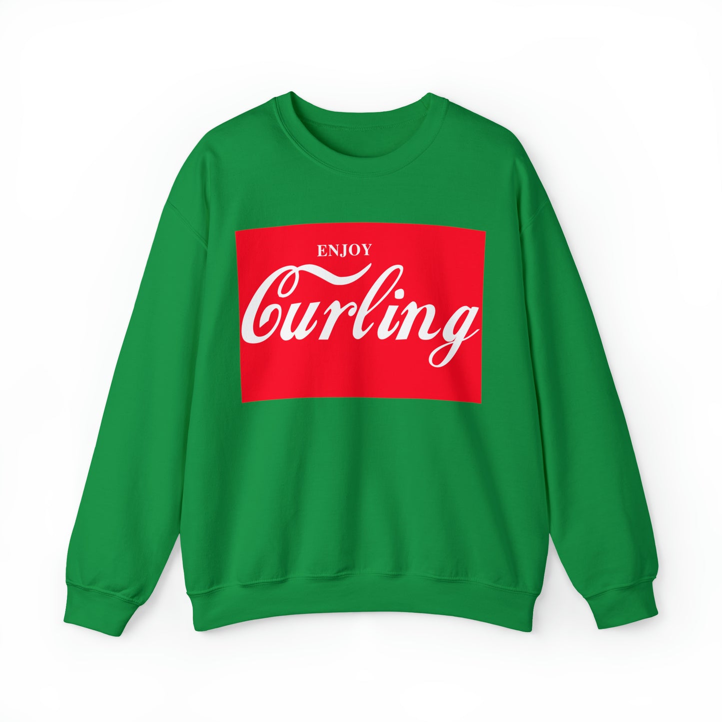 Enjoy Curling Club Unisex Heavy Blend™ Crewneck Sweatshirt