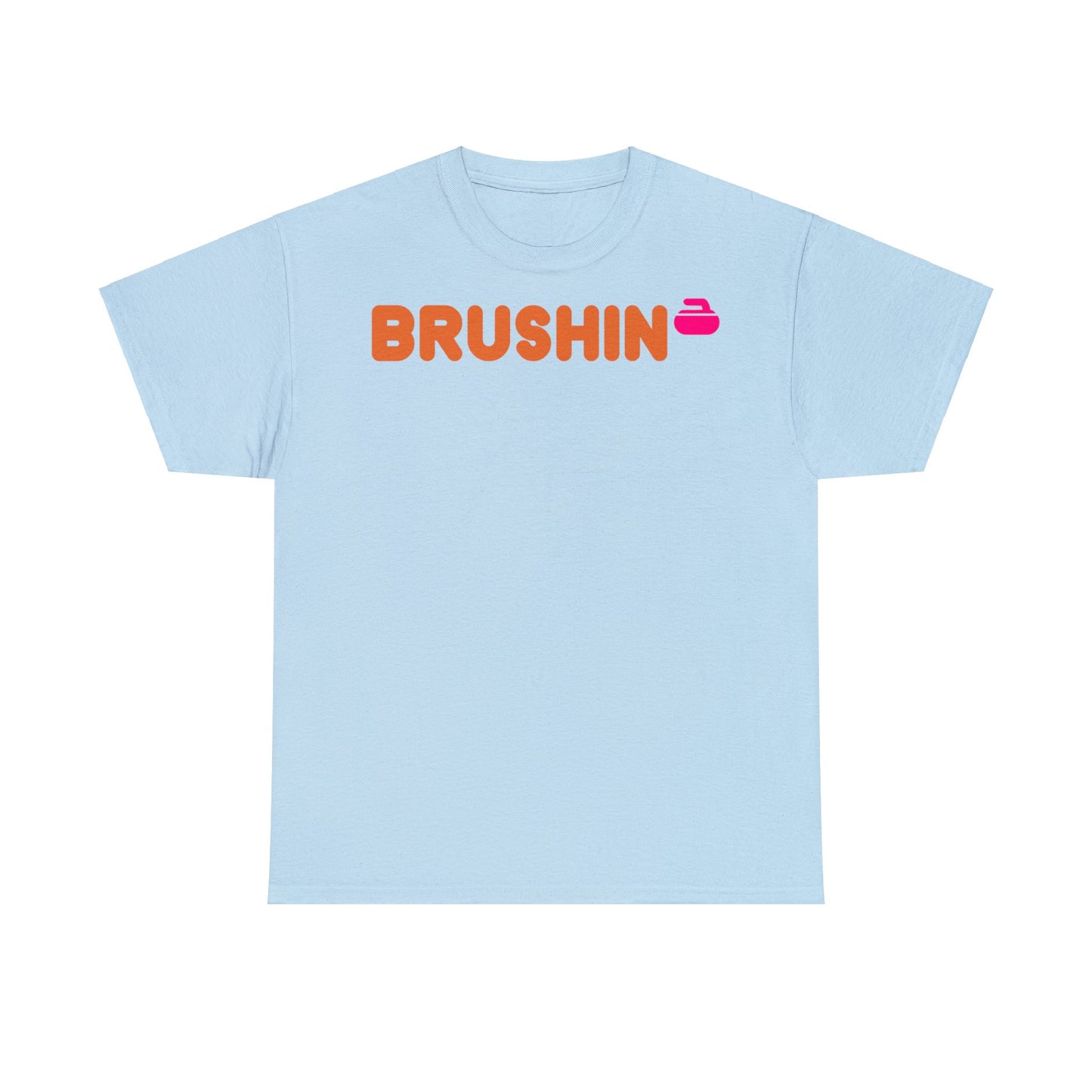 Brushin Curling Unisex Heavy Cotton Tee
