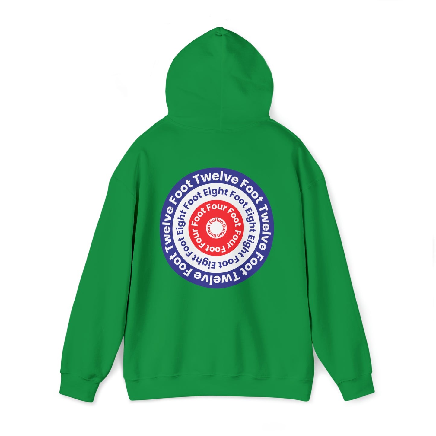 12 8 4 Full House Curling Hoodie Unisex Heavy Blend™ Hooded Sweatshirt