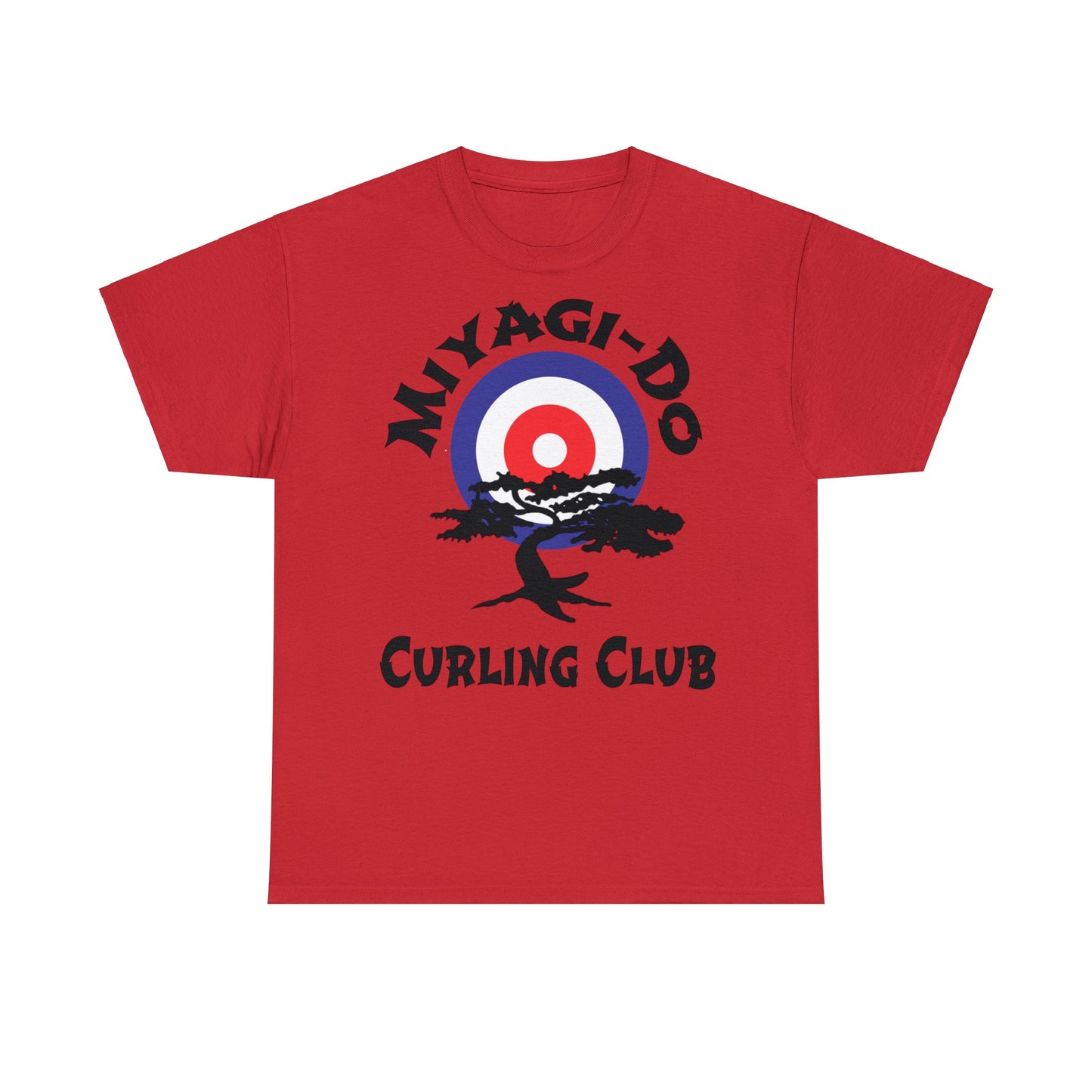 Miyagi Do Curling Club Unisex Heavy Cotton Tee