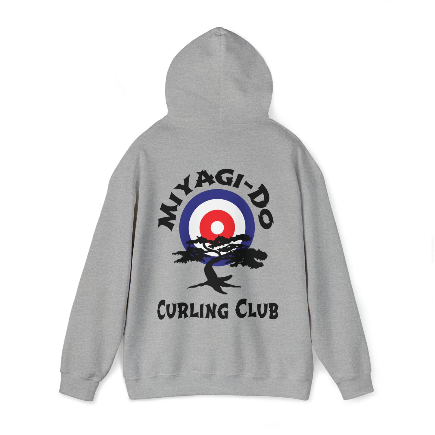 Miyagi Do Curling Hoodie Unisex Heavy Blend™ Hooded Sweatshirt