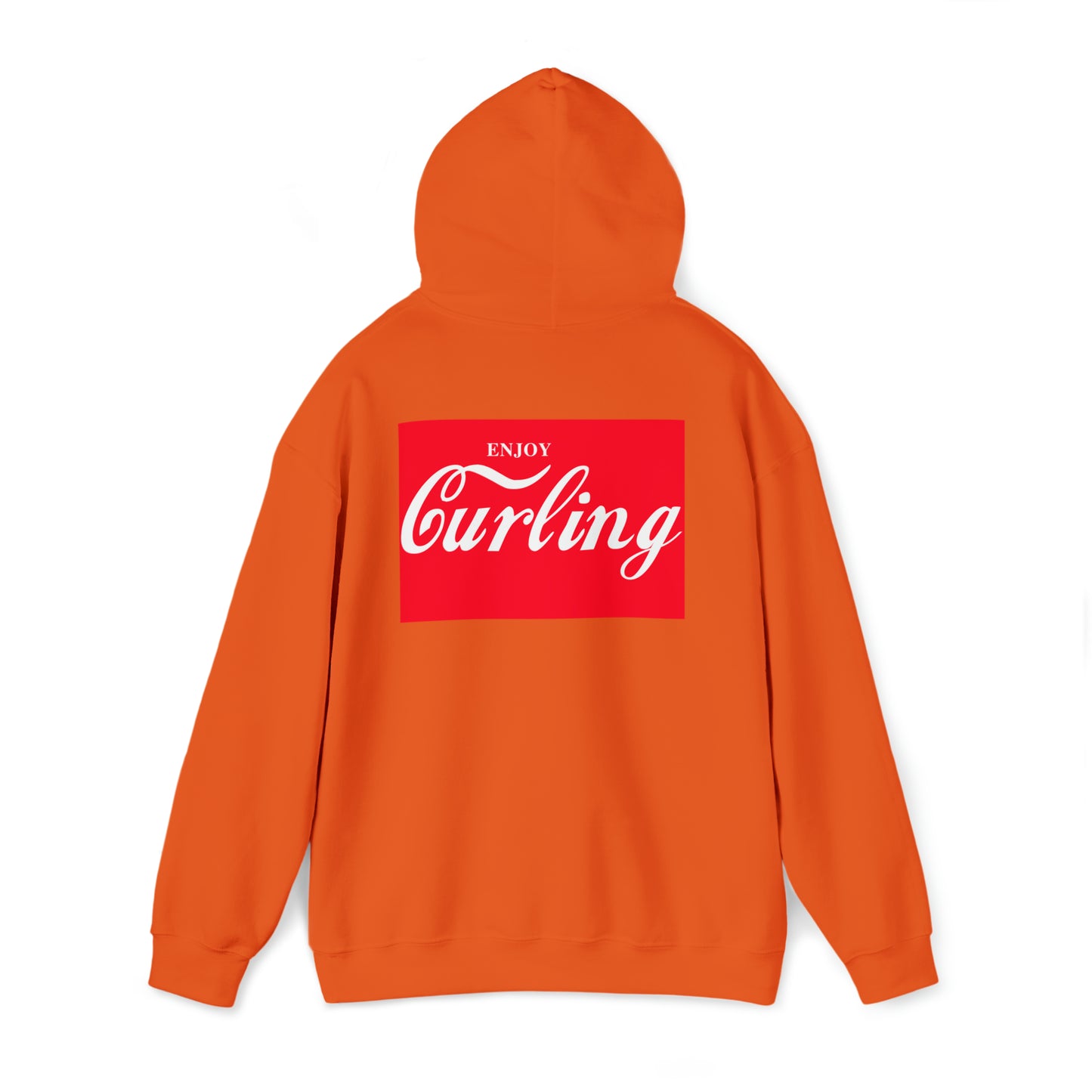 Enjoy Curling Unisex Heavy Blend™ Hooded Sweatshirt