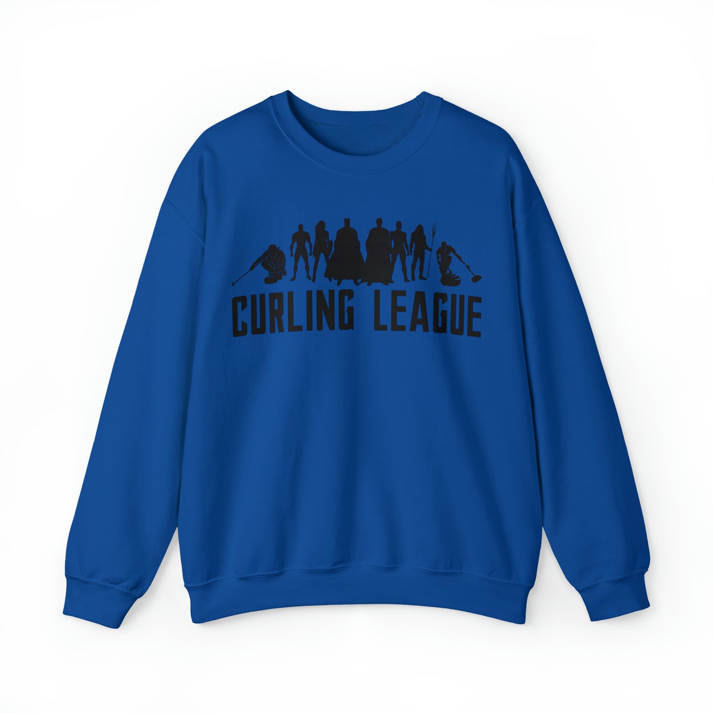 Curling League Unisex Heavy Blend™ Crewneck Sweatshirt