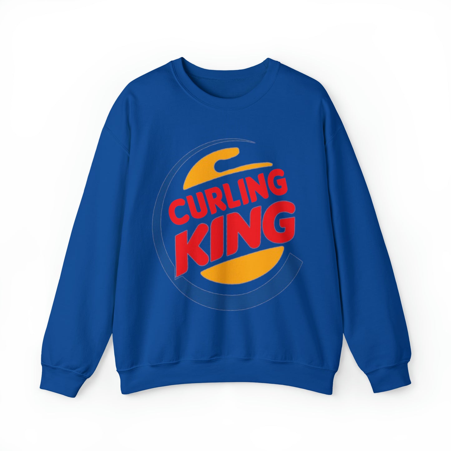 Curling King Unisex Heavy Blend™ Crewneck Sweatshirt