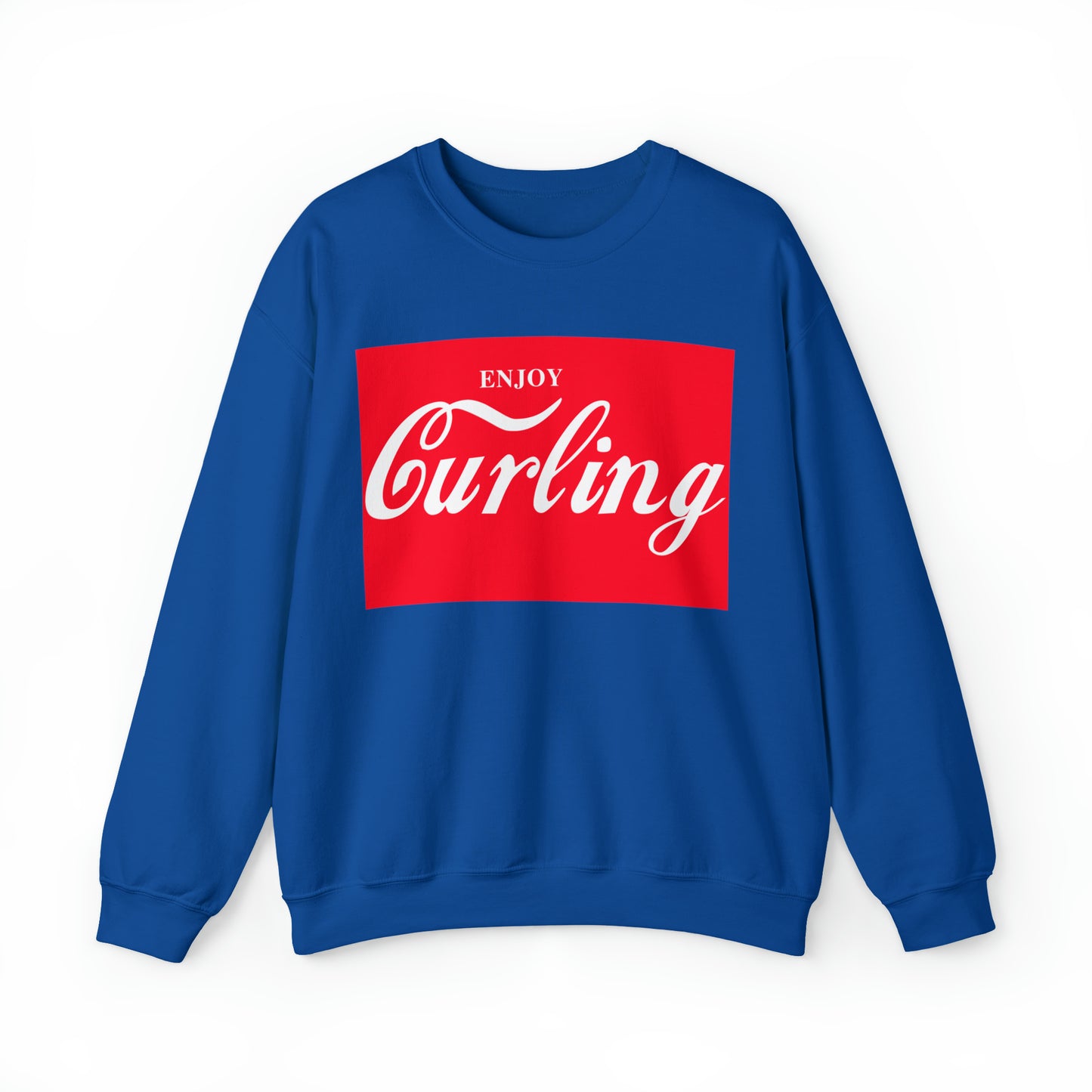 Enjoy Curling Club Unisex Heavy Blend™ Crewneck Sweatshirt
