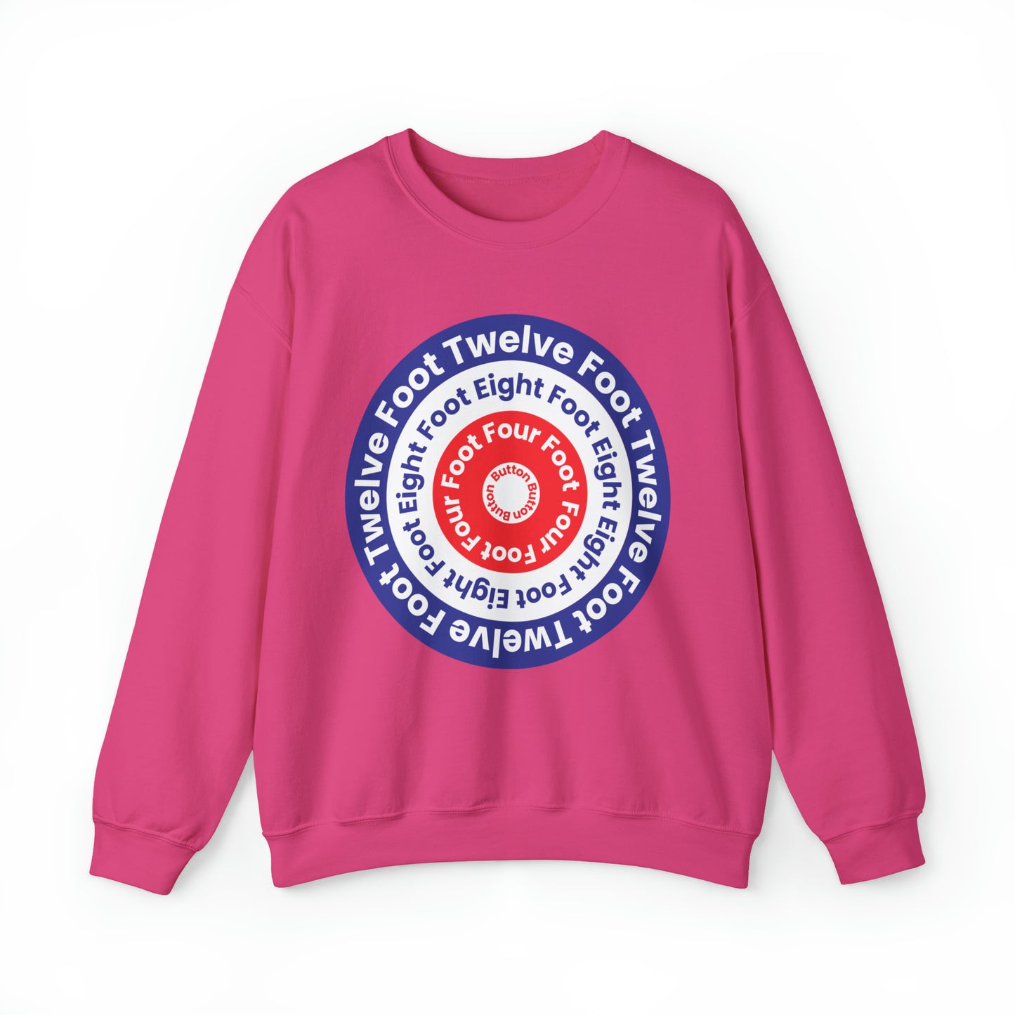 12 8 4 Full House Curling Club Unisex Heavy Blend™ Crewneck Sweatshirt
