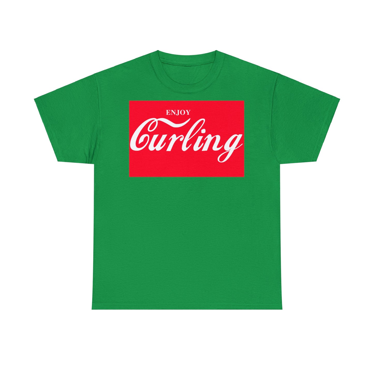 Enjoy Curling Unisex Heavy Cotton Tee