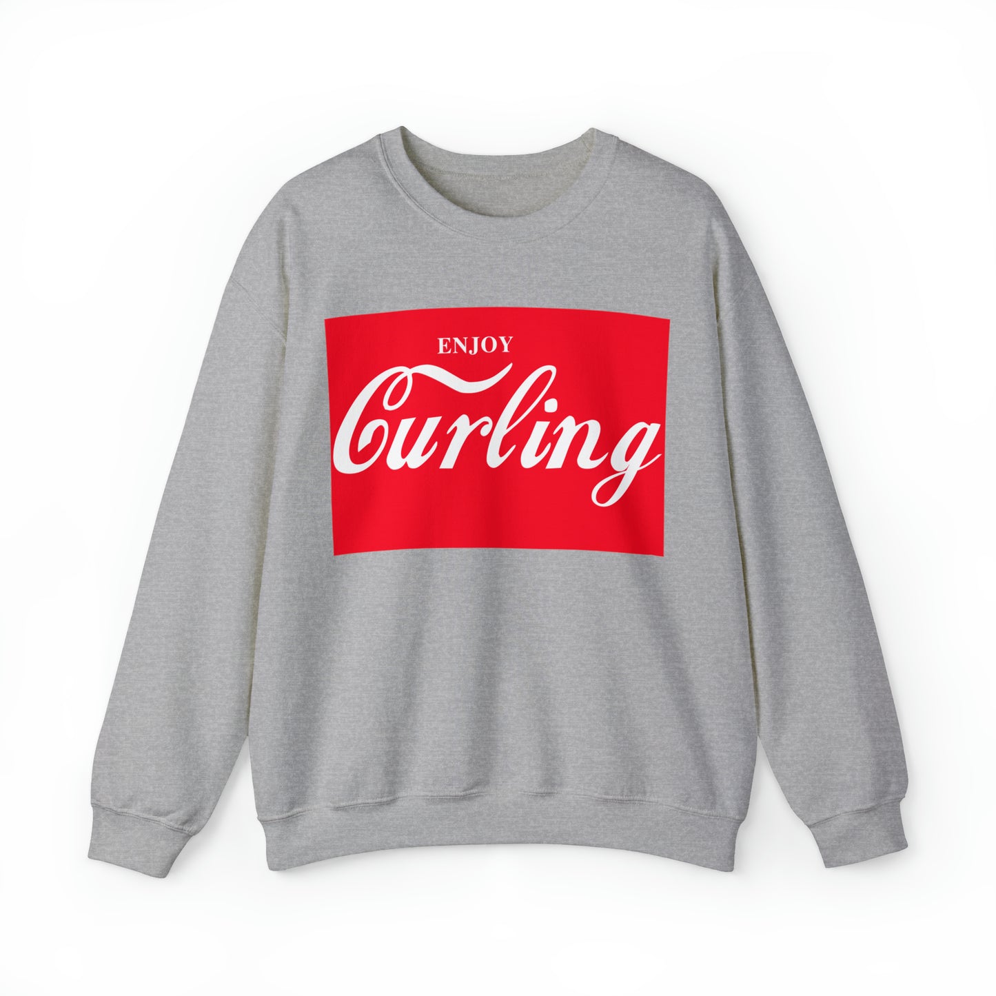 Enjoy Curling Club Unisex Heavy Blend™ Crewneck Sweatshirt