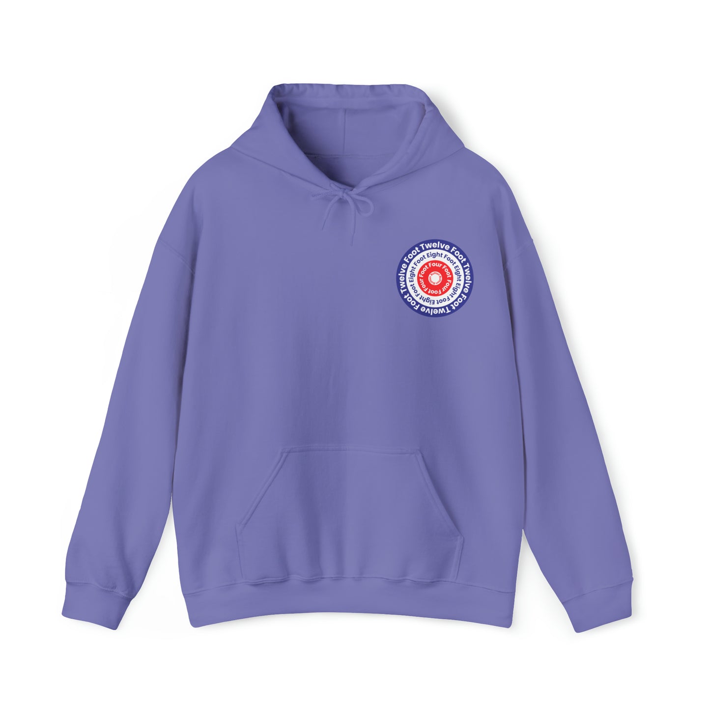 12 8 4 Full House Curling Hoodie Unisex Heavy Blend™ Hooded Sweatshirt