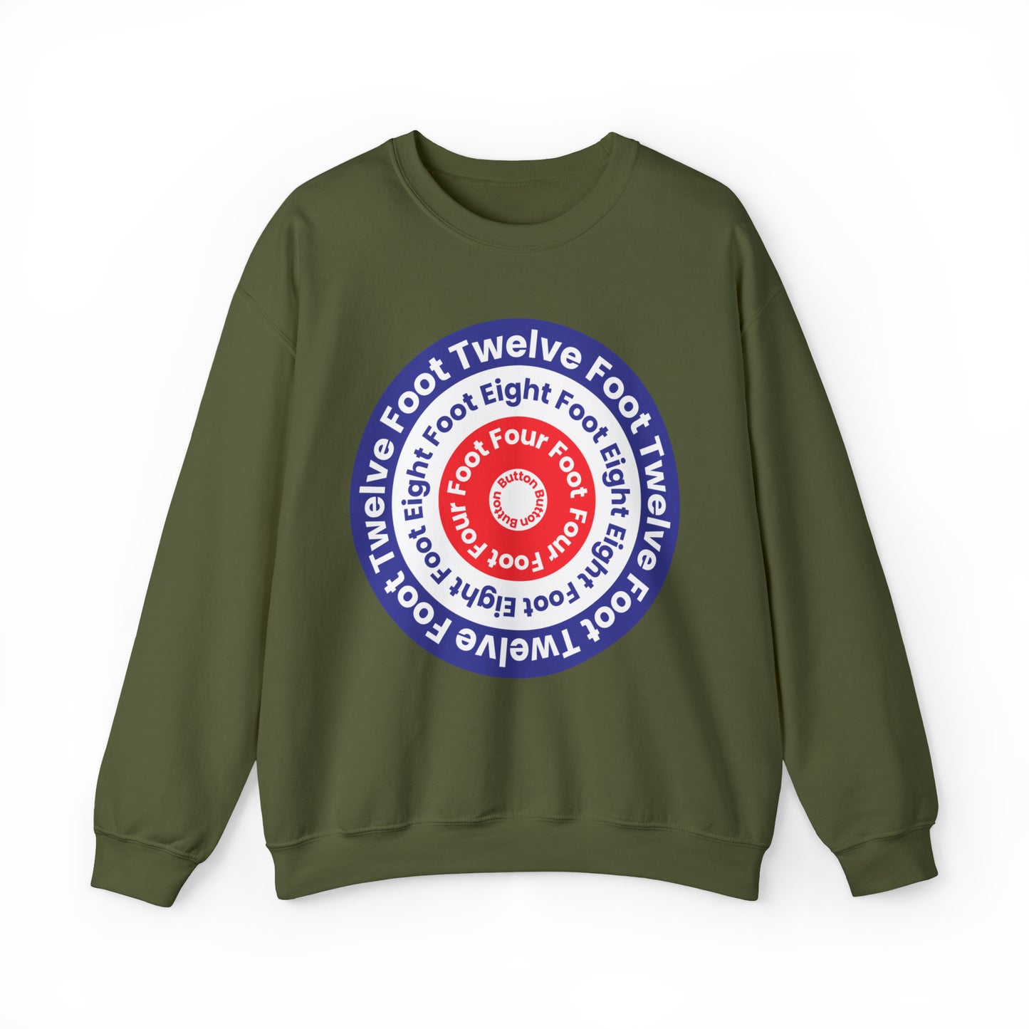 12 8 4 Full House Curling Club Unisex Heavy Blend™ Crewneck Sweatshirt