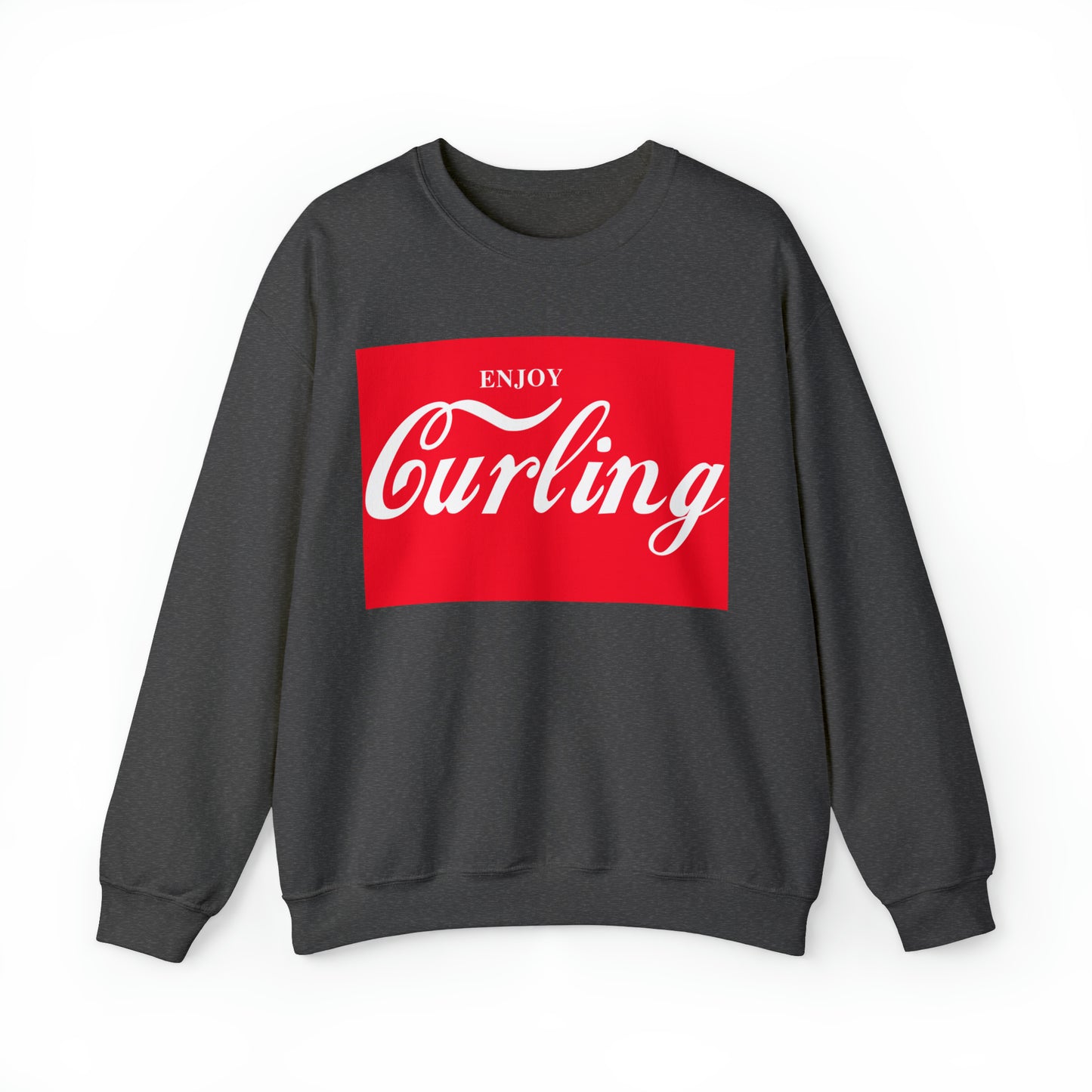 Enjoy Curling Club Unisex Heavy Blend™ Crewneck Sweatshirt