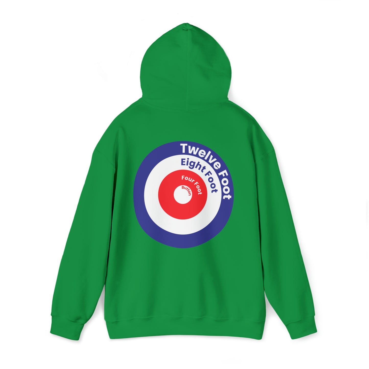 12 8 4 Right Curling Hoodie Unisex Heavy Blend™ Hooded Sweatshirt