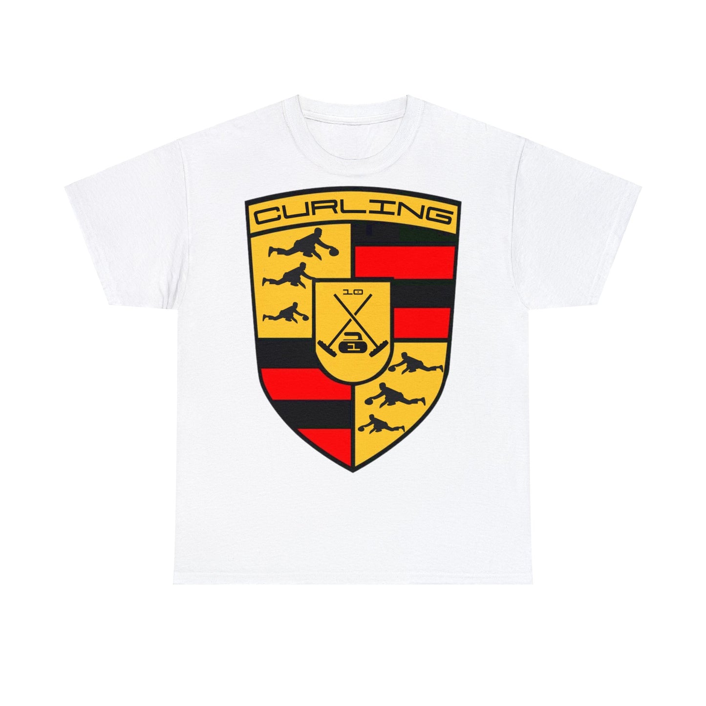 Supercar Curling Unisex Heavy Cotton Tee