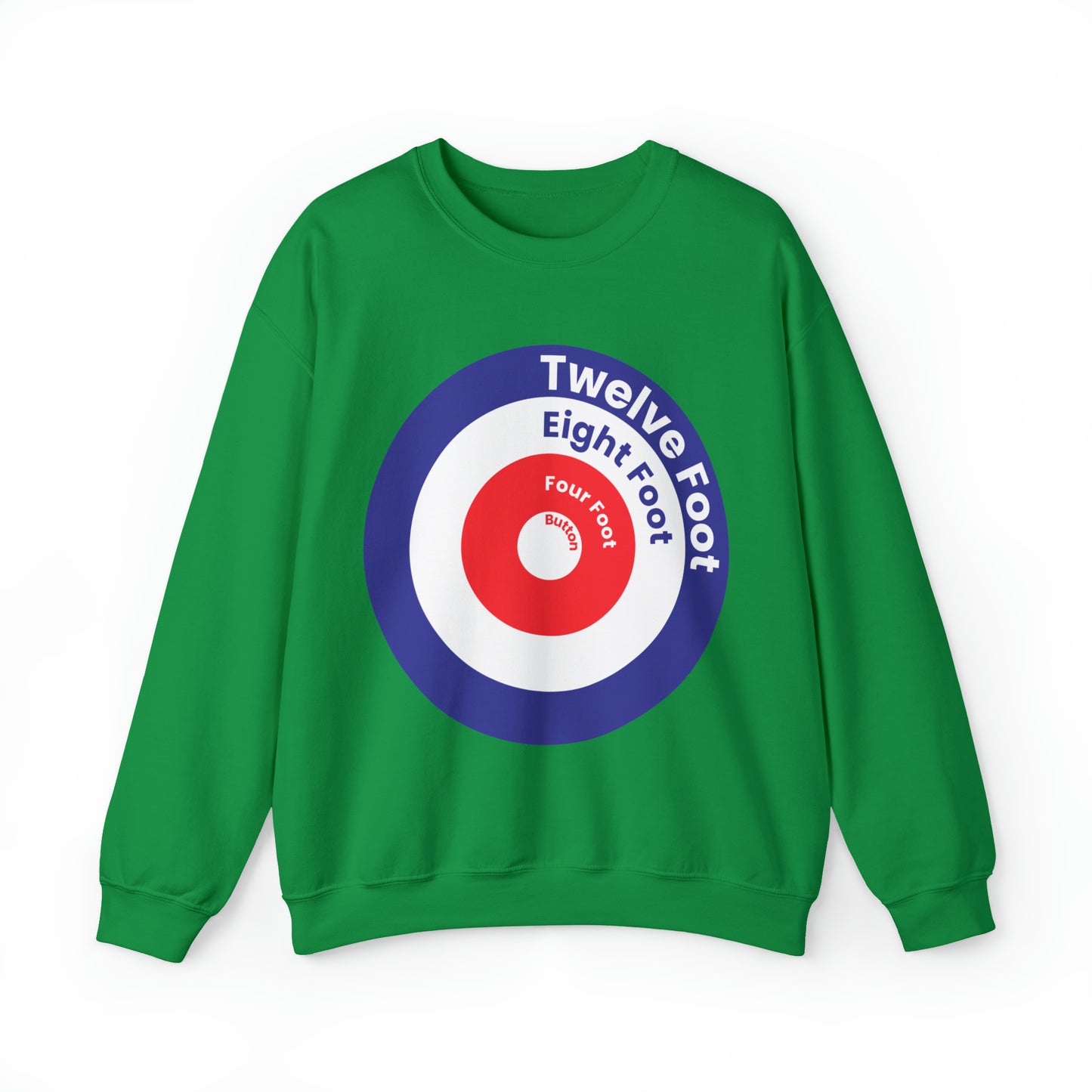 12 8 4 Right Curling Club Unisex Heavy Blend™ Crewneck Sweatshirt