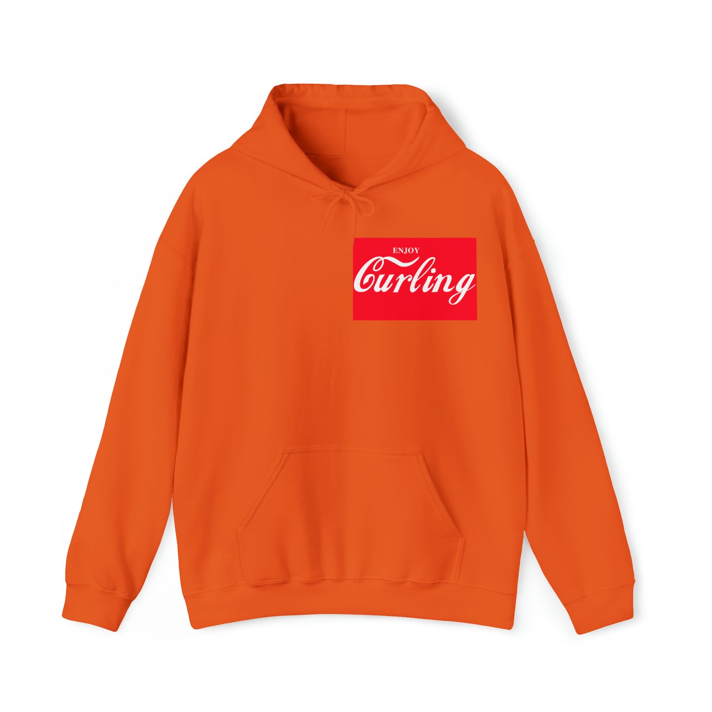 Enjoy Curling Unisex Heavy Blend™ Hooded Sweatshirt
