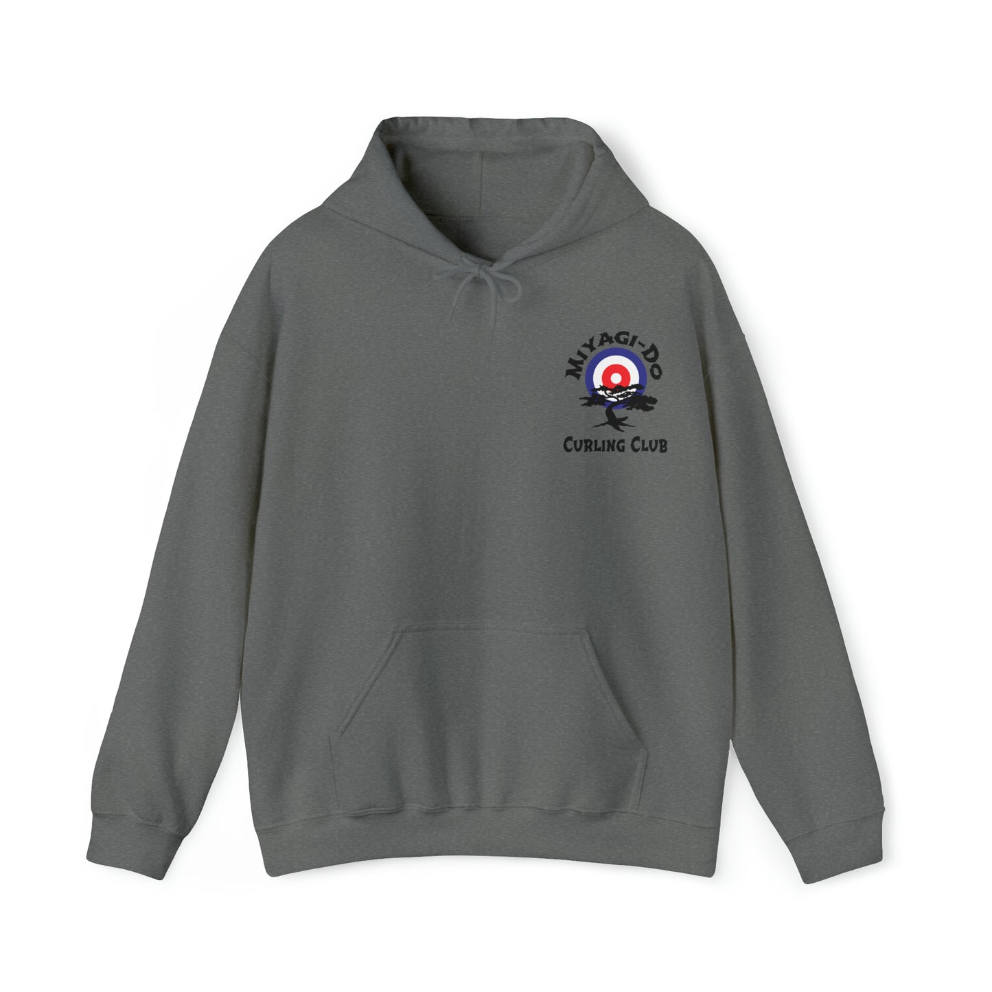 Miyagi Do Curling Hoodie Unisex Heavy Blend™ Hooded Sweatshirt