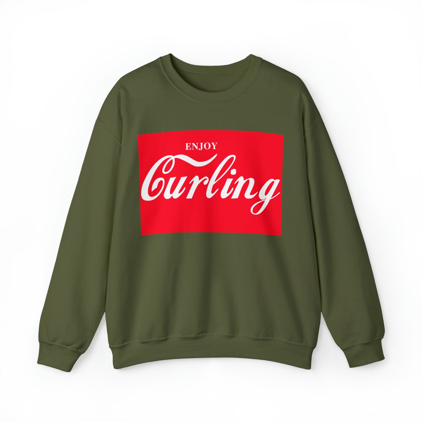 Enjoy Curling Club Unisex Heavy Blend™ Crewneck Sweatshirt