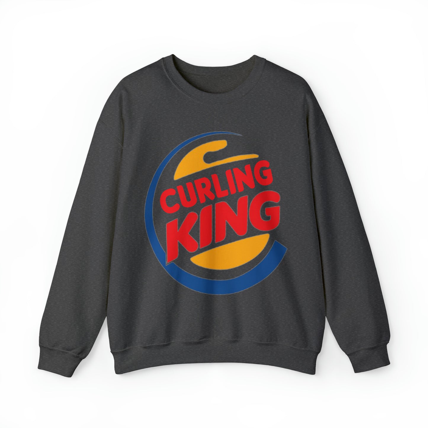 Curling King Unisex Heavy Blend™ Crewneck Sweatshirt