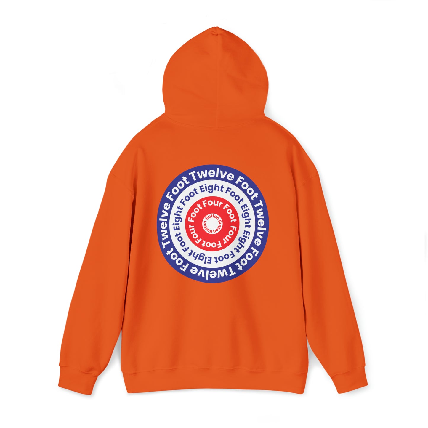 12 8 4 Full House Curling Hoodie Unisex Heavy Blend™ Hooded Sweatshirt