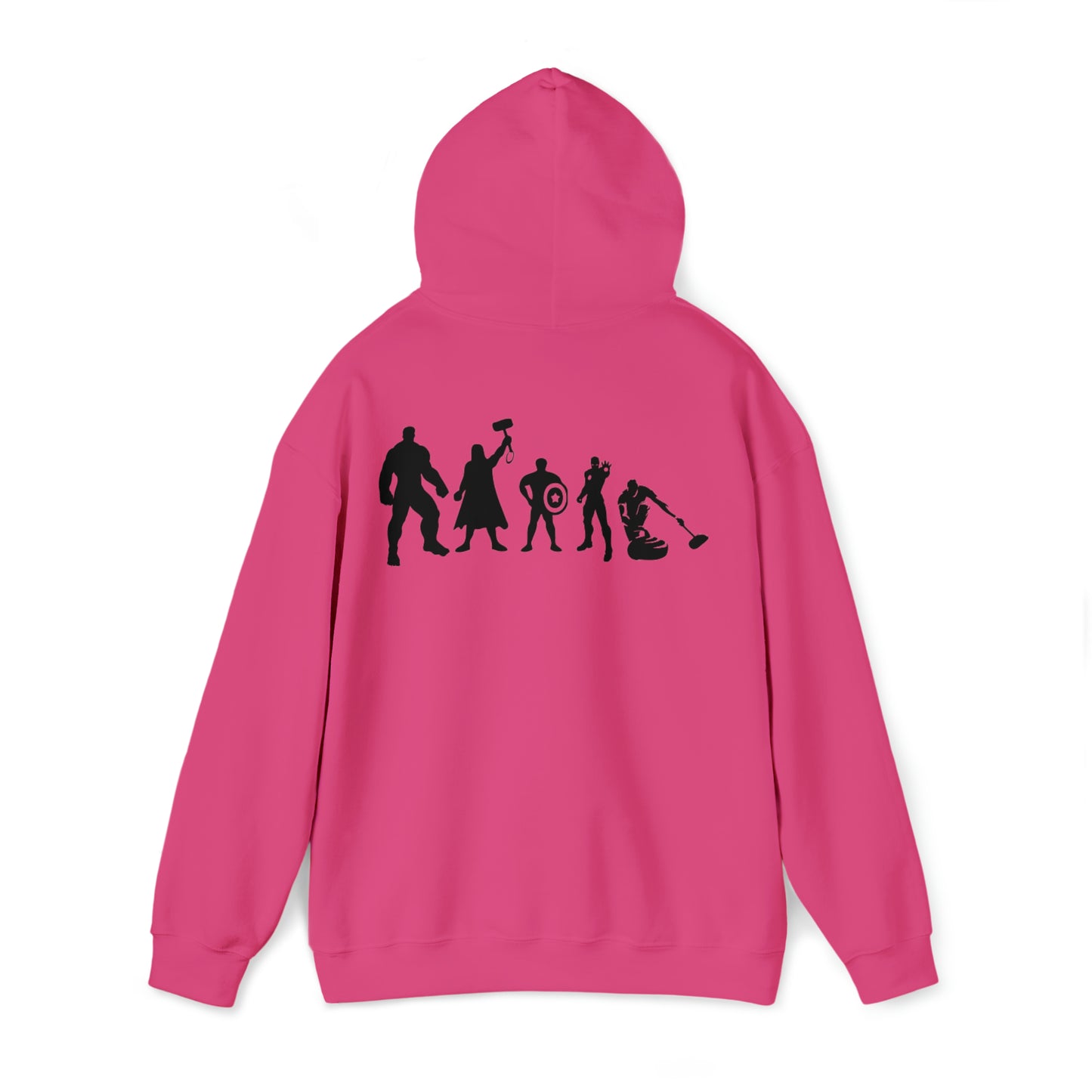 Superhero Curling Club Hoodie Unisex Heavy Blend™ Hooded Sweatshirt