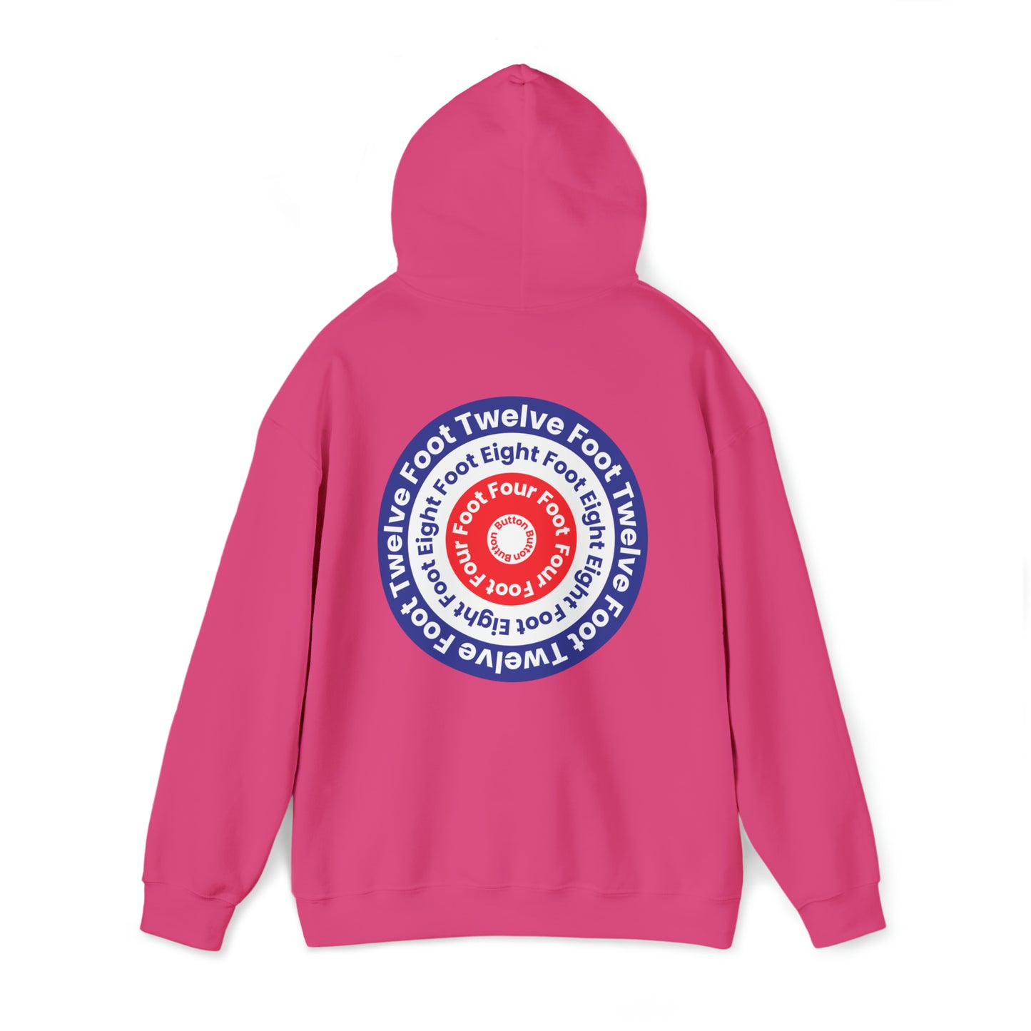 12 8 4 Full House Curling Hoodie Unisex Heavy Blend™ Hooded Sweatshirt