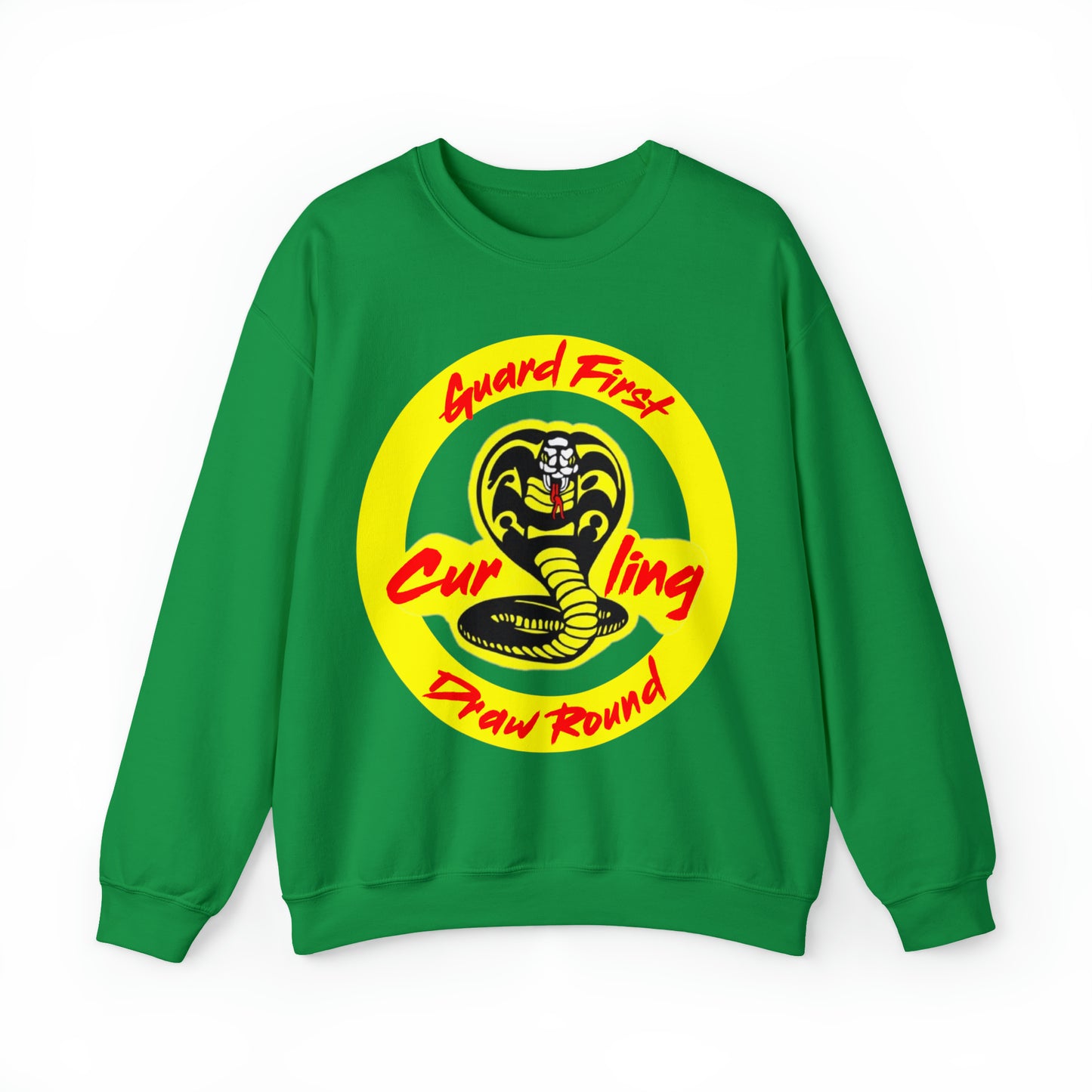 No Mercy Curling Unisex Heavy Blend™ Crewneck Sweatshirt