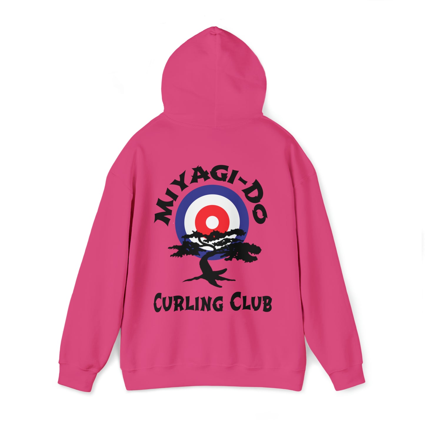 Miyagi Do Curling Hoodie Unisex Heavy Blend™ Hooded Sweatshirt