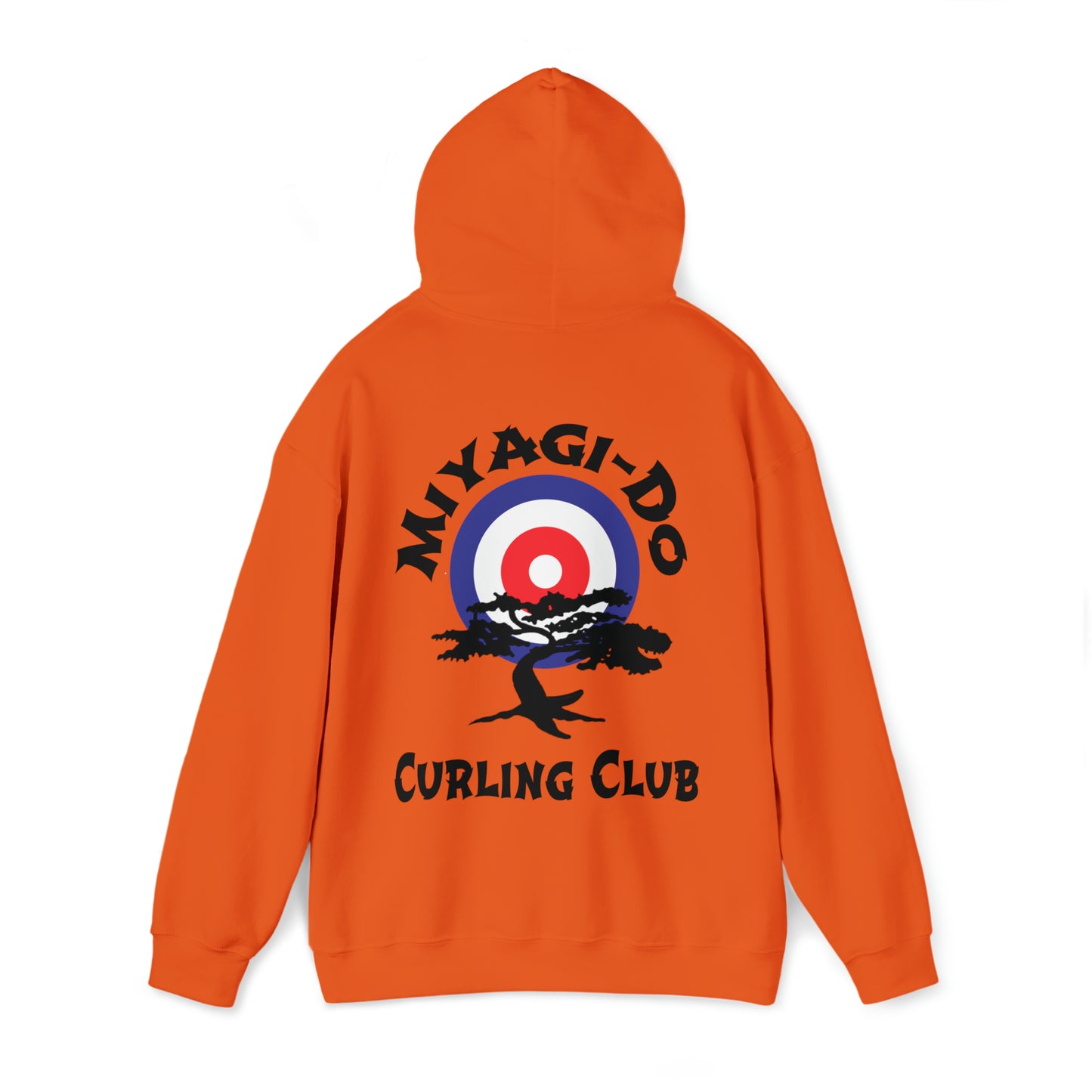Miyagi Do Curling Hoodie Unisex Heavy Blend™ Hooded Sweatshirt