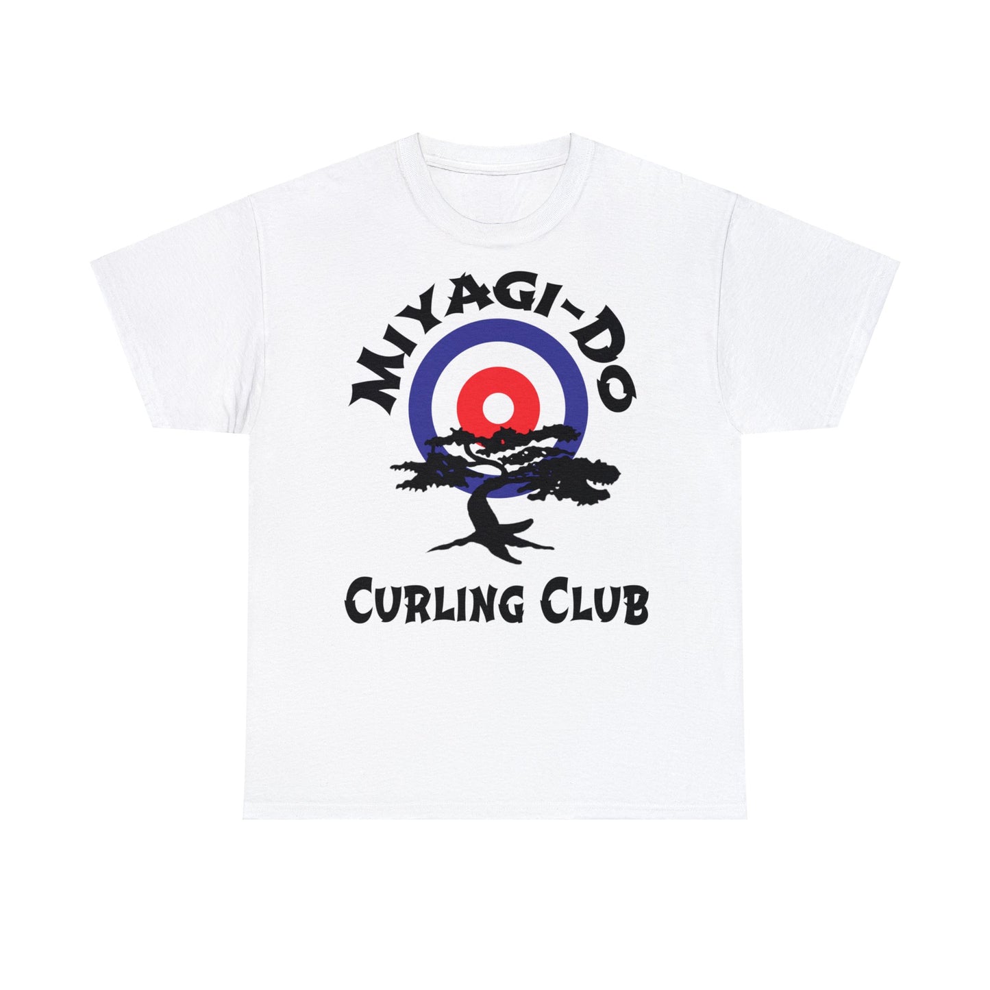 Miyagi Do Curling Club Unisex Heavy Cotton Tee