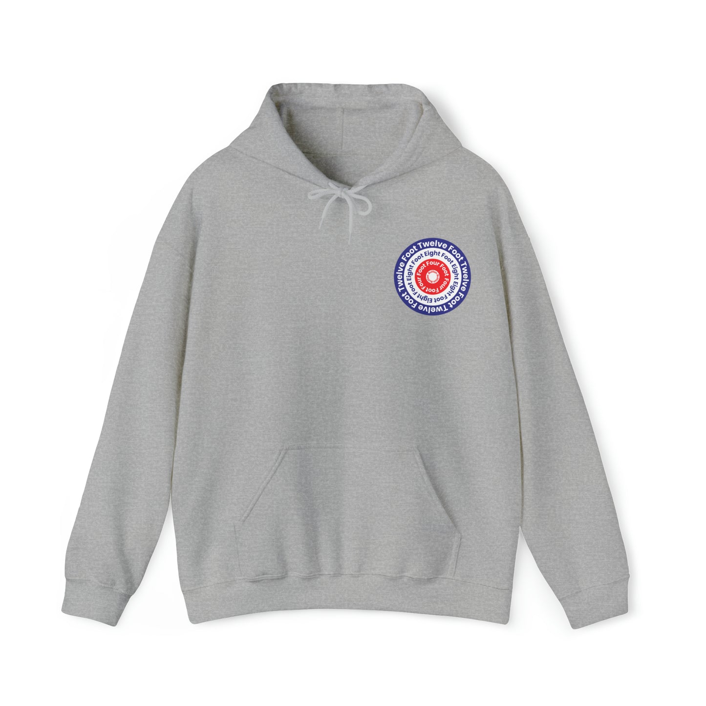 12 8 4 Full House Curling Hoodie Unisex Heavy Blend™ Hooded Sweatshirt