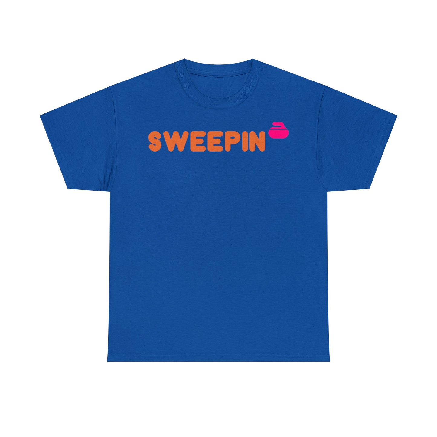 Sweepin Curling Unisex Heavy Cotton Tee