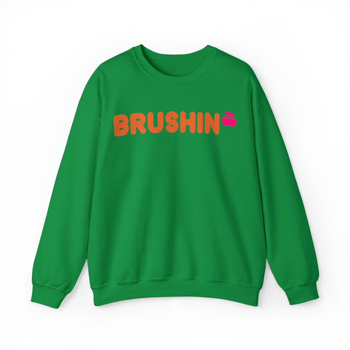 Brushin Curling Club Unisex Heavy Blend™ Crewneck Sweatshirt