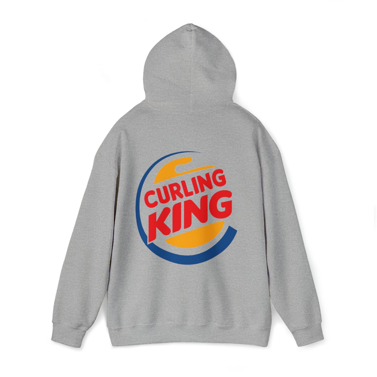 Curling King Hoodie Unisex Heavy Blend™ Hooded Sweatshirt