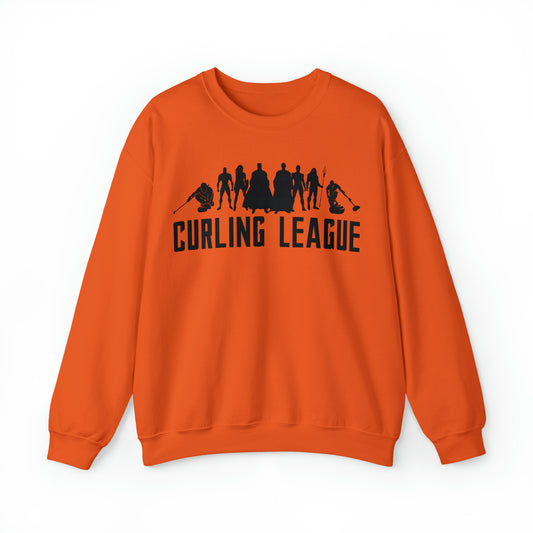 Curling League Unisex Heavy Blend™ Crewneck Sweatshirt