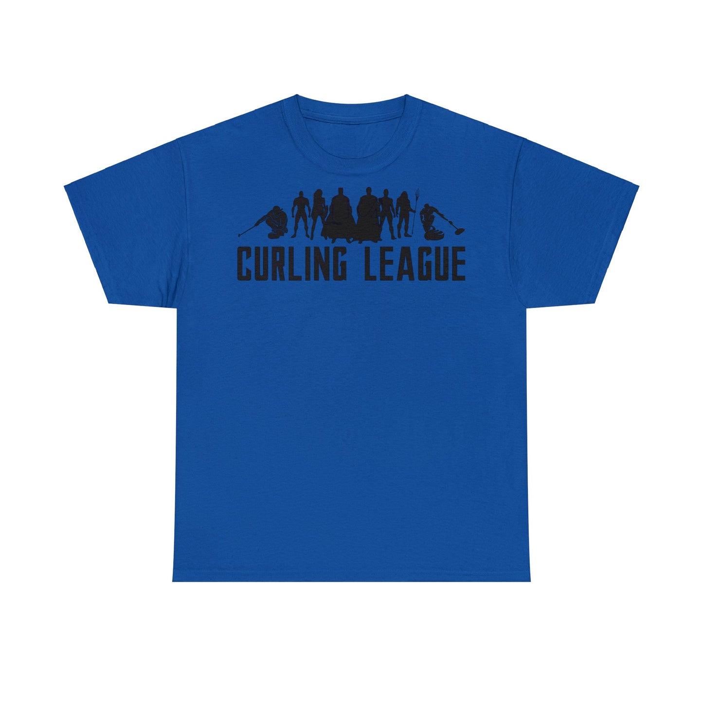 Curling League Unisex Heavy Cotton Tee