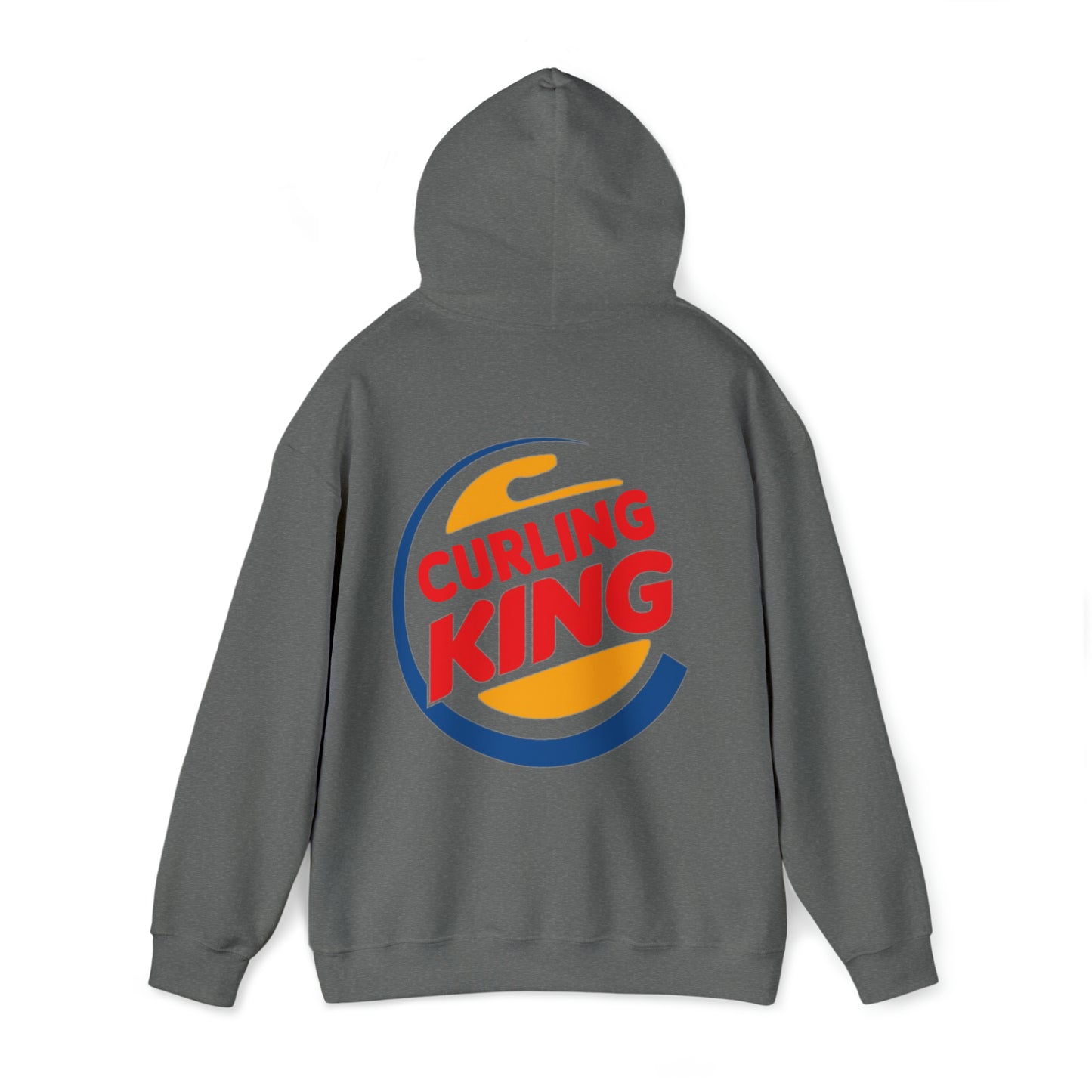 Curling King Hoodie Unisex Heavy Blend™ Hooded Sweatshirt