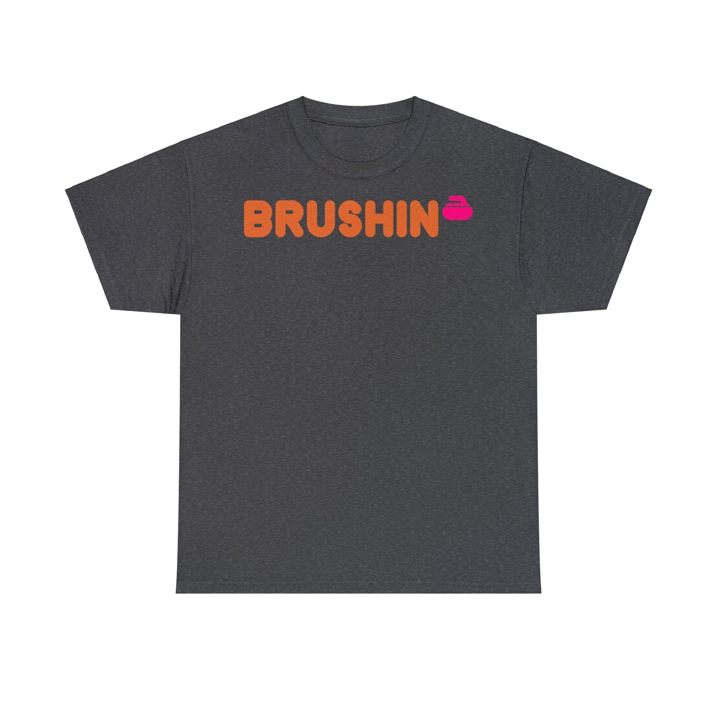 Brushin Curling Unisex Heavy Cotton Tee