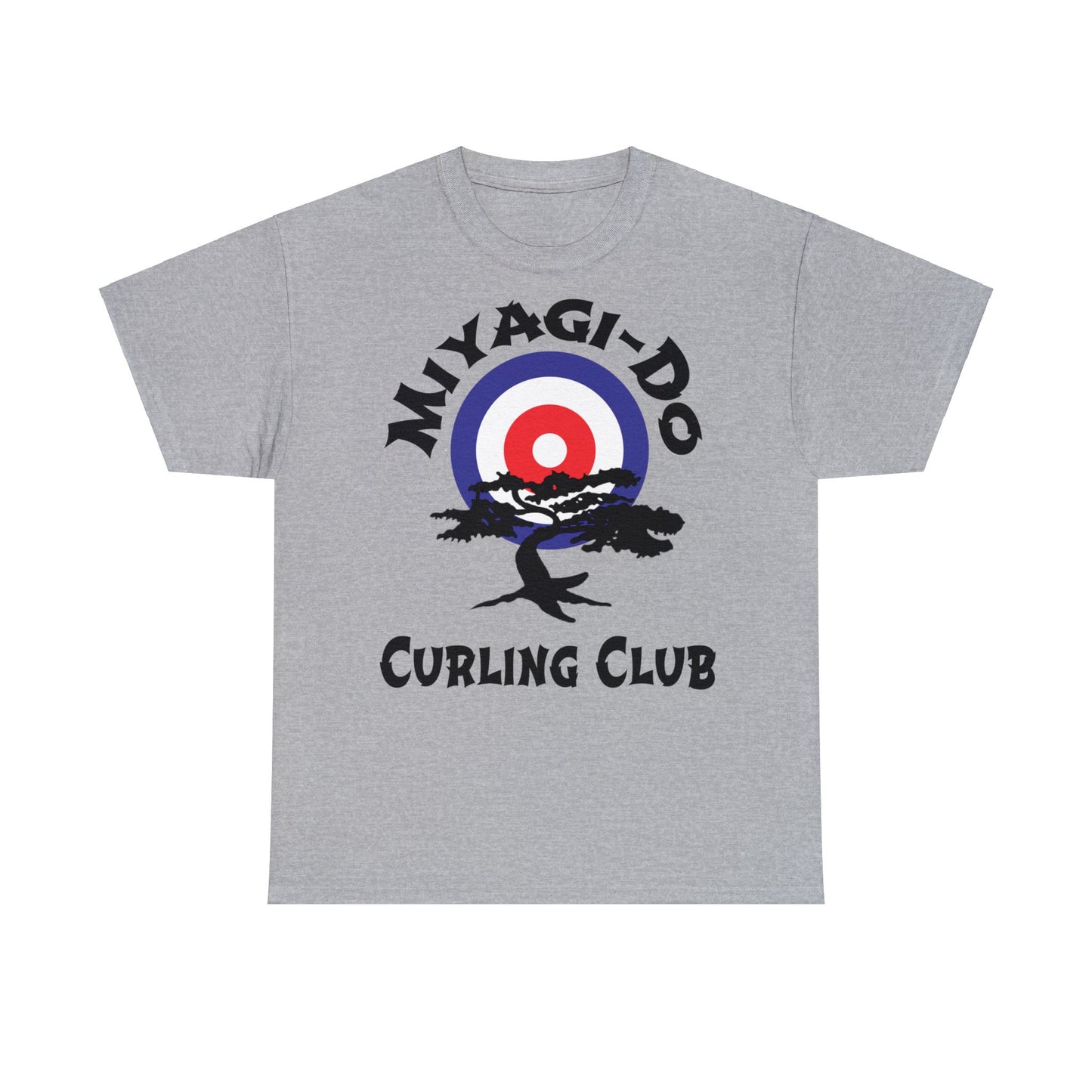 Miyagi Do Curling Club Unisex Heavy Cotton Tee