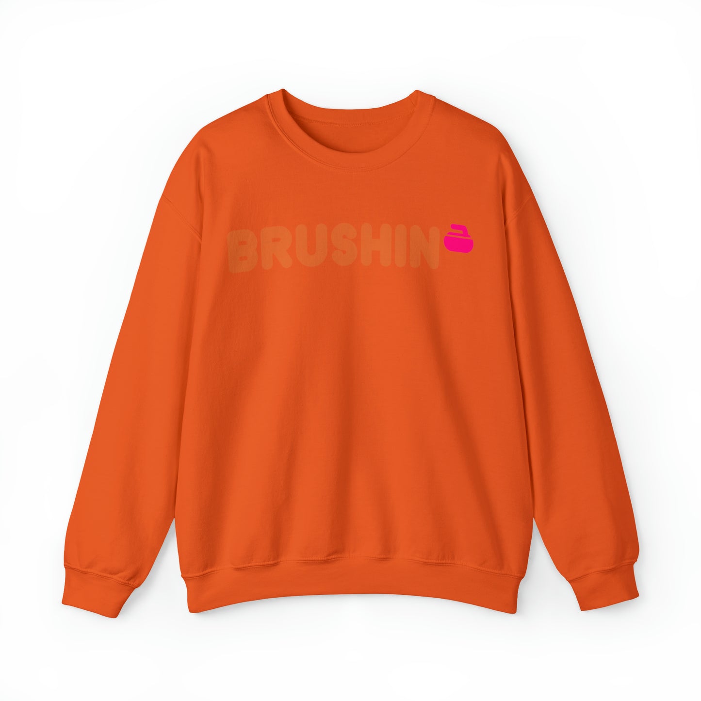 Brushin Curling Club Unisex Heavy Blend™ Crewneck Sweatshirt