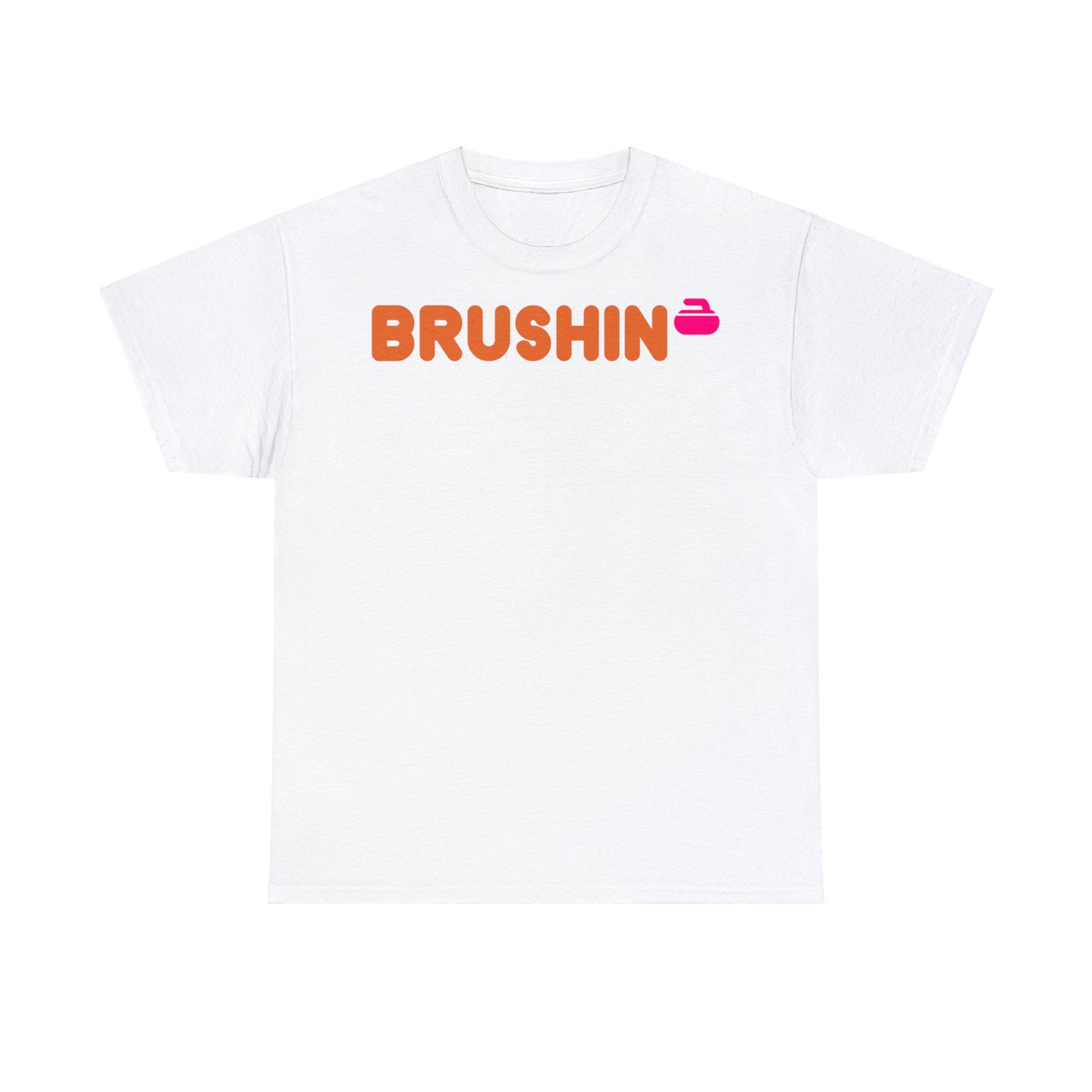 Brushin Curling Unisex Heavy Cotton Tee