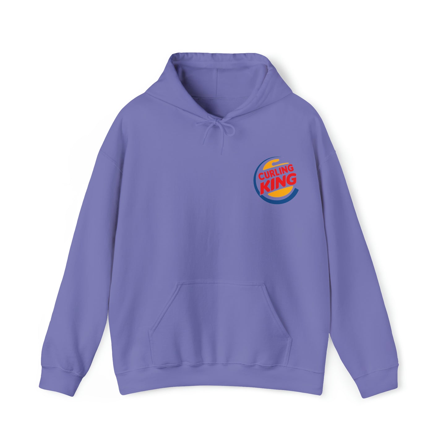 Curling King Hoodie Unisex Heavy Blend™ Hooded Sweatshirt