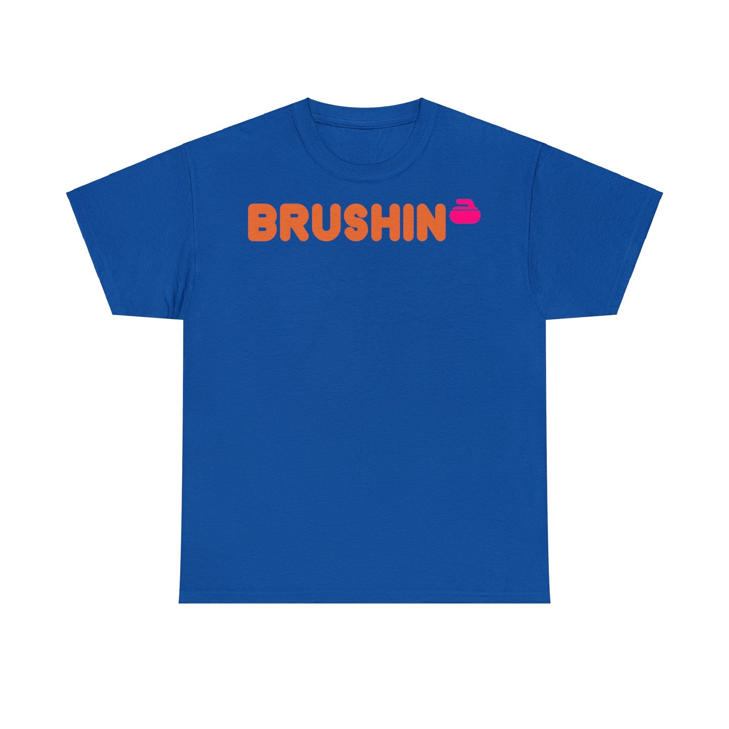 Brushin Curling Unisex Heavy Cotton Tee