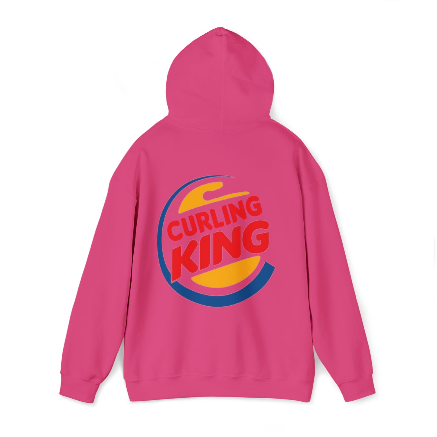 Curling King Hoodie Unisex Heavy Blend™ Hooded Sweatshirt