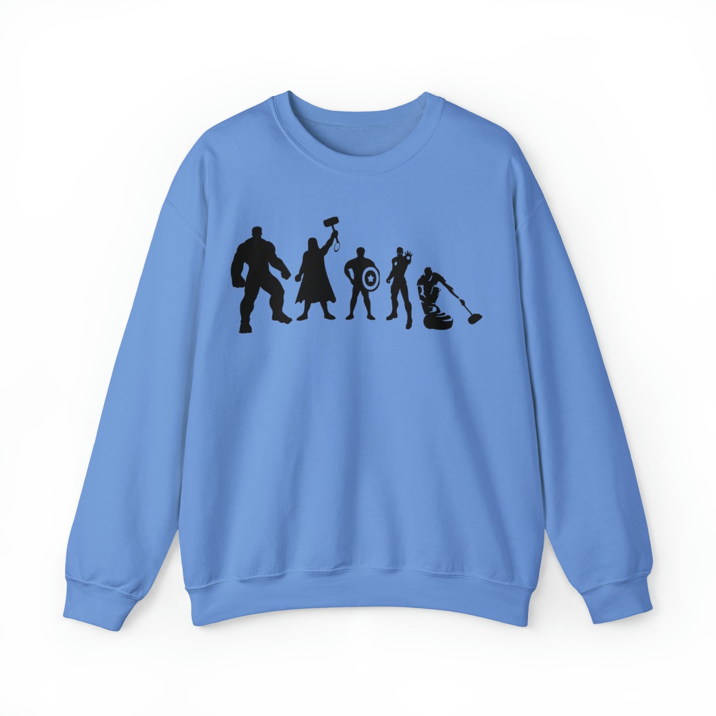 Superhero Curling Club Unisex Heavy Blend™ Crewneck Sweatshirt