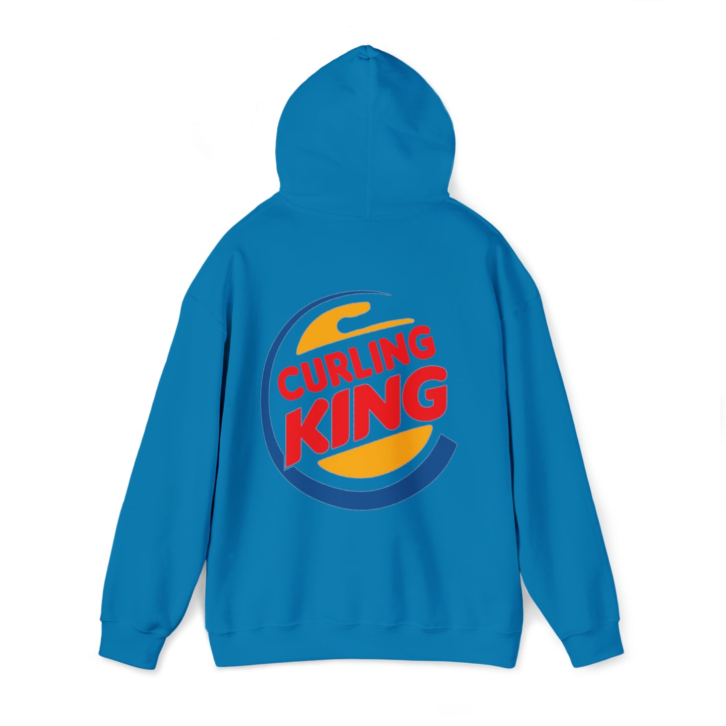 Curling King Hoodie Unisex Heavy Blend™ Hooded Sweatshirt